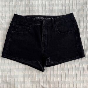 American Eagle Outfitters Black Jean Shorts